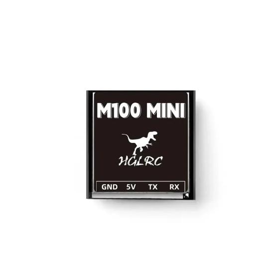Original HGLRC M100 Mini GPS Module With Built-In Ceramic Antenna for RC Airplane Long Range Drones DIY Parts